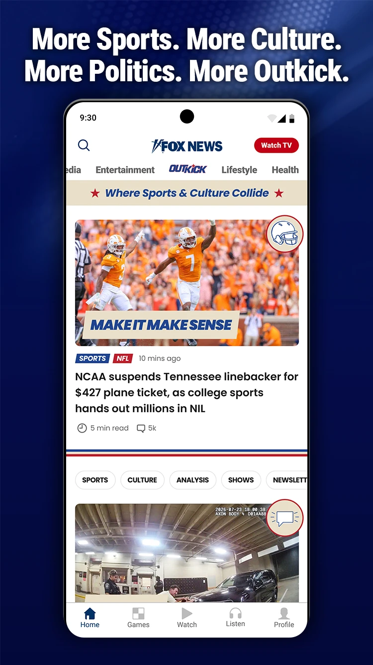 FOX News - Daily Breaking News app store screenshot 7 — News And Magazines (Android)