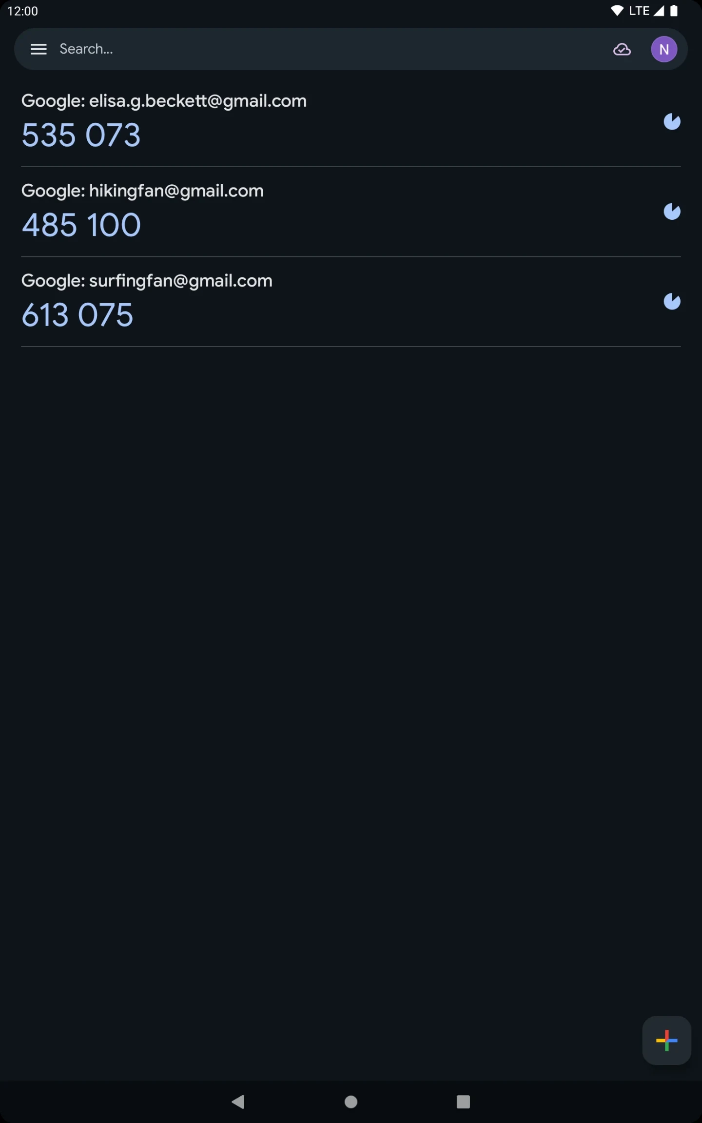 Google Authenticator app store screenshot 13 — Tools (Android)