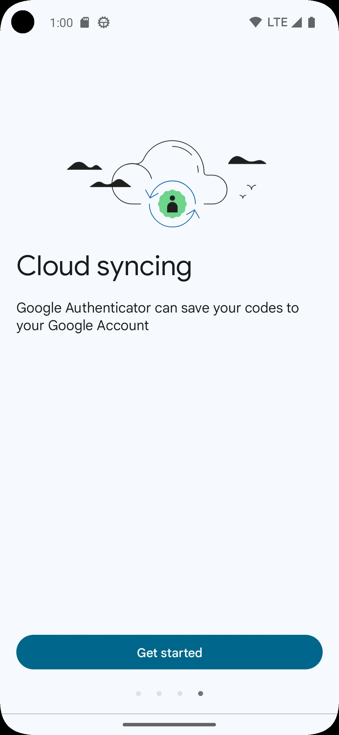 Google Authenticator app store screenshot 4 — Tools (Android)