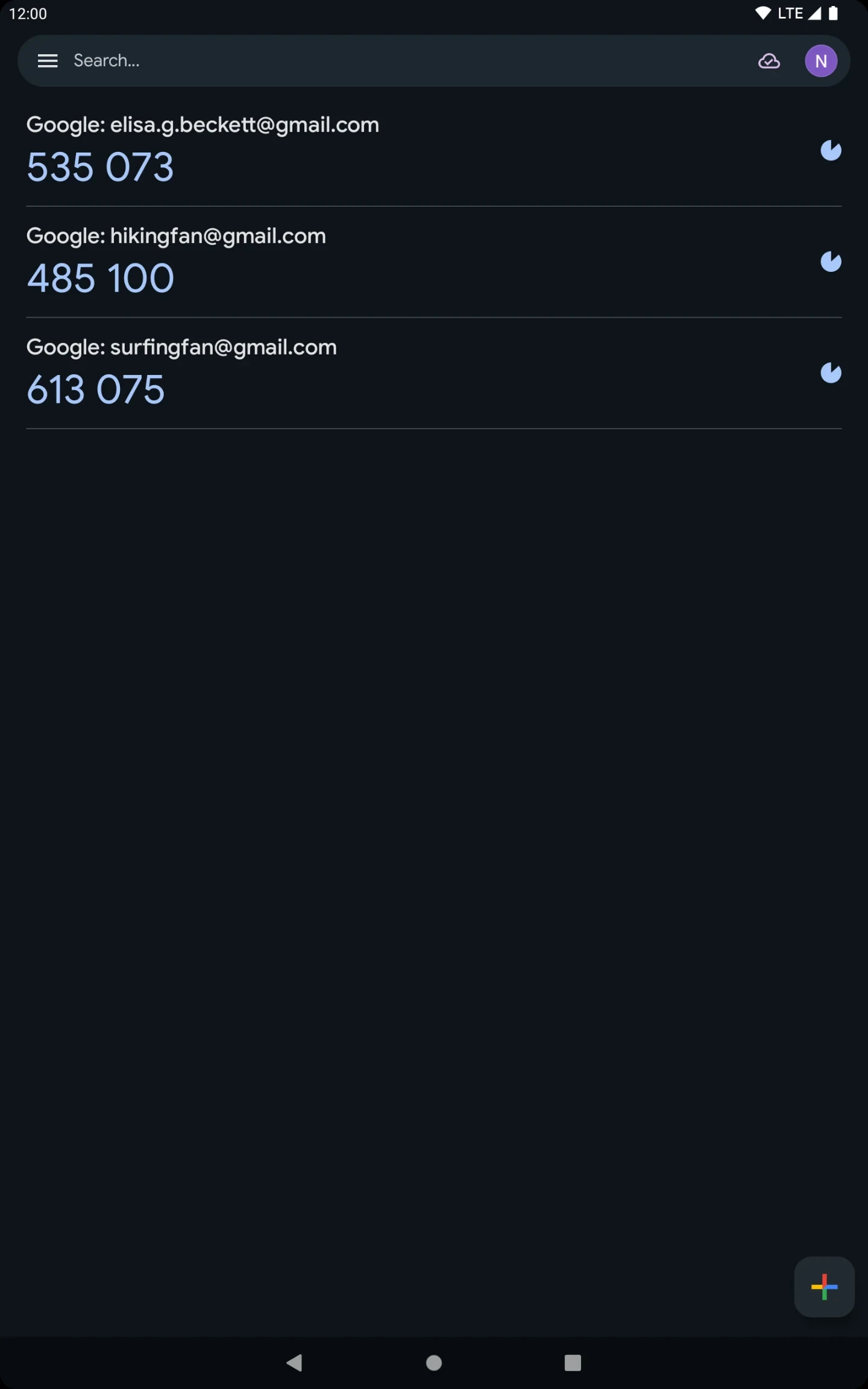 Google Authenticator app store screenshot 13 — Tools (Android)