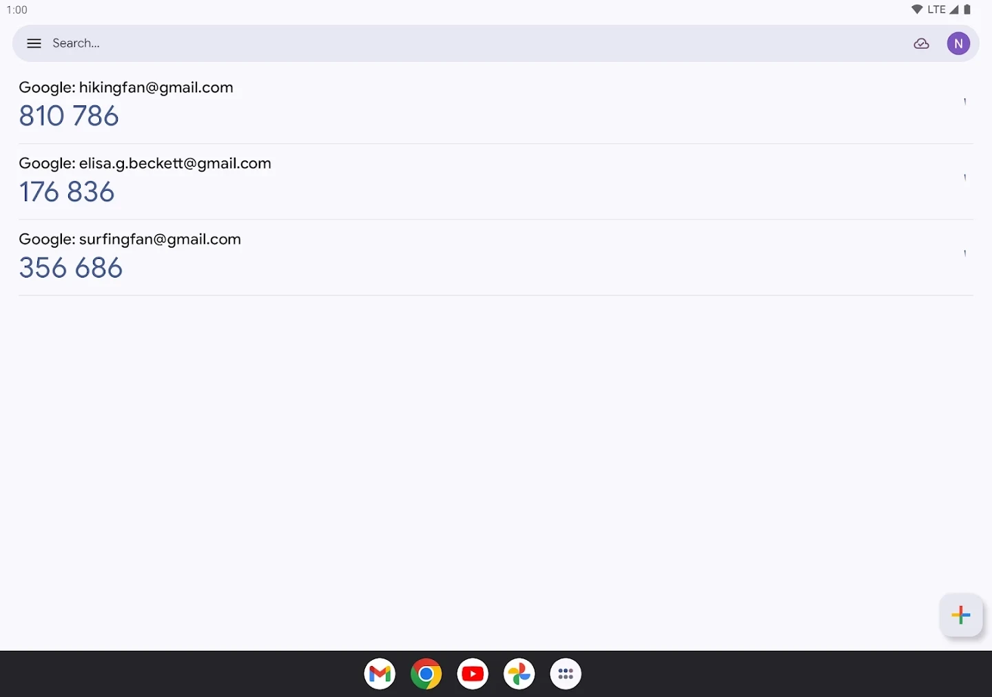 Google Authenticator app store screenshot 19 — Tools (Android)