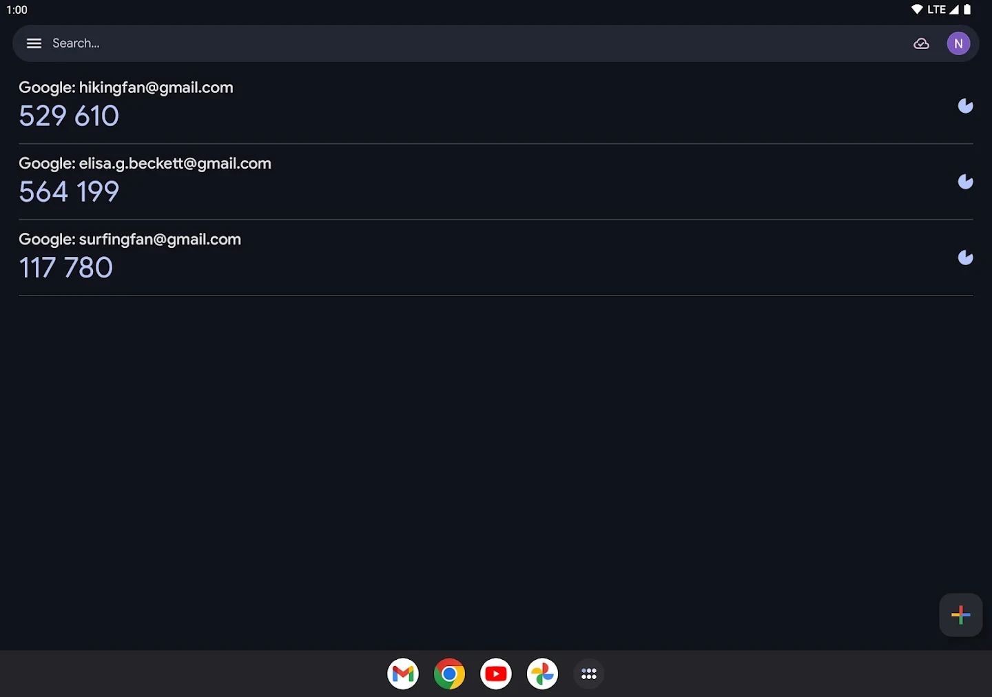 Google Authenticator app store screenshot 20 — Tools (Android)