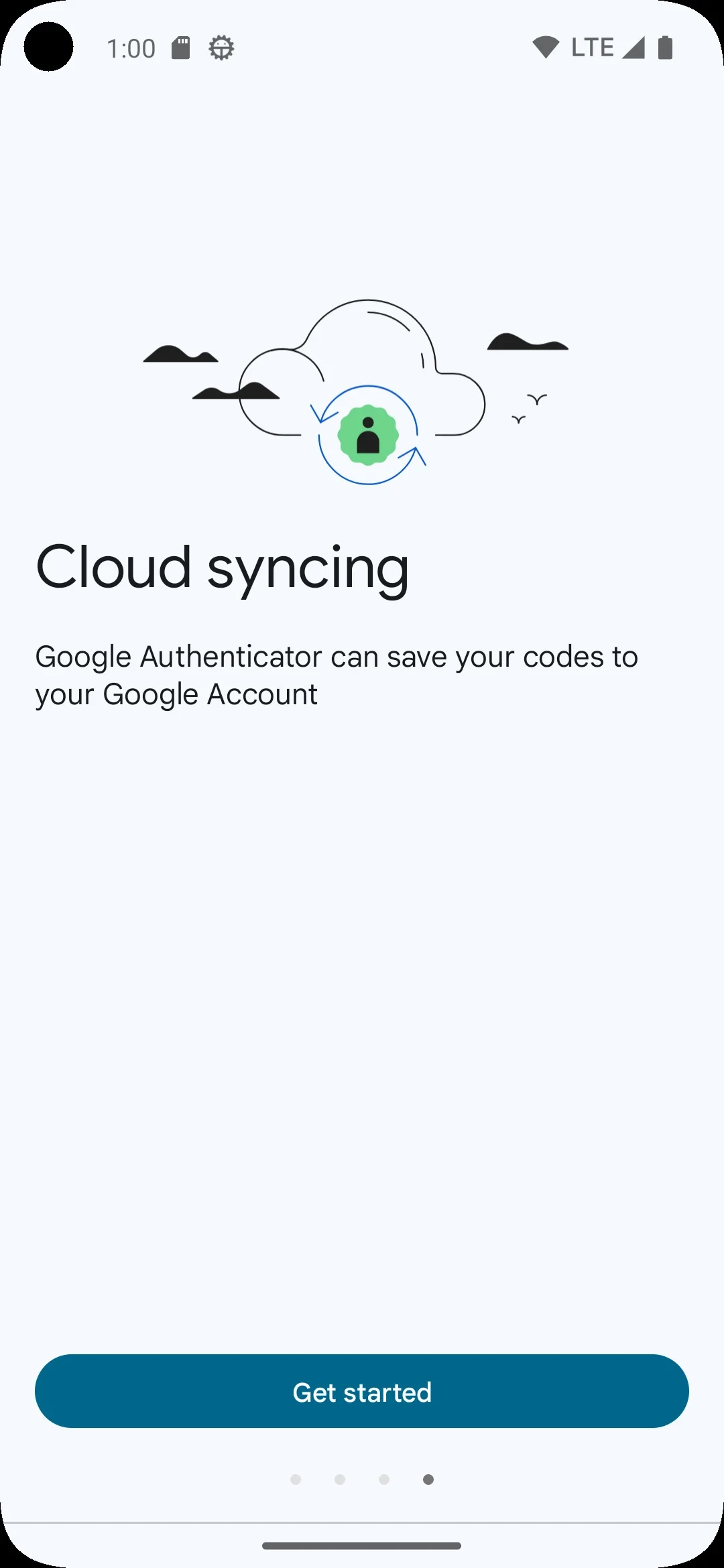 Google Authenticator app store screenshot 4 — Tools (Android)