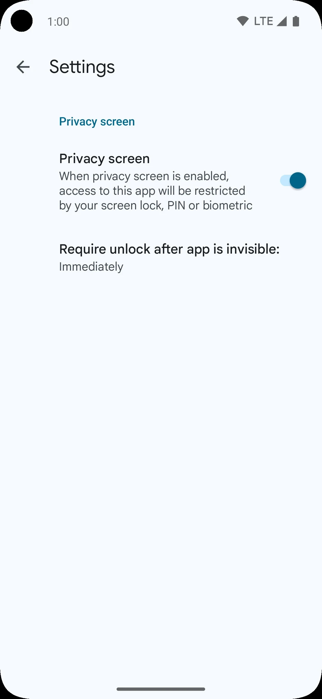 Google Authenticator app store screenshot 7 — Tools (Android)