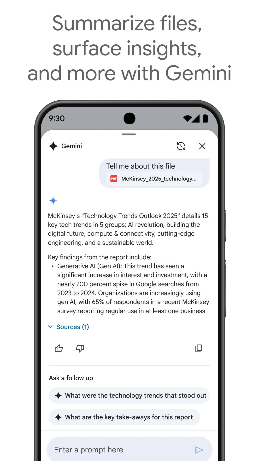 Google Drive app store screenshot 5 — Productivity (Android)