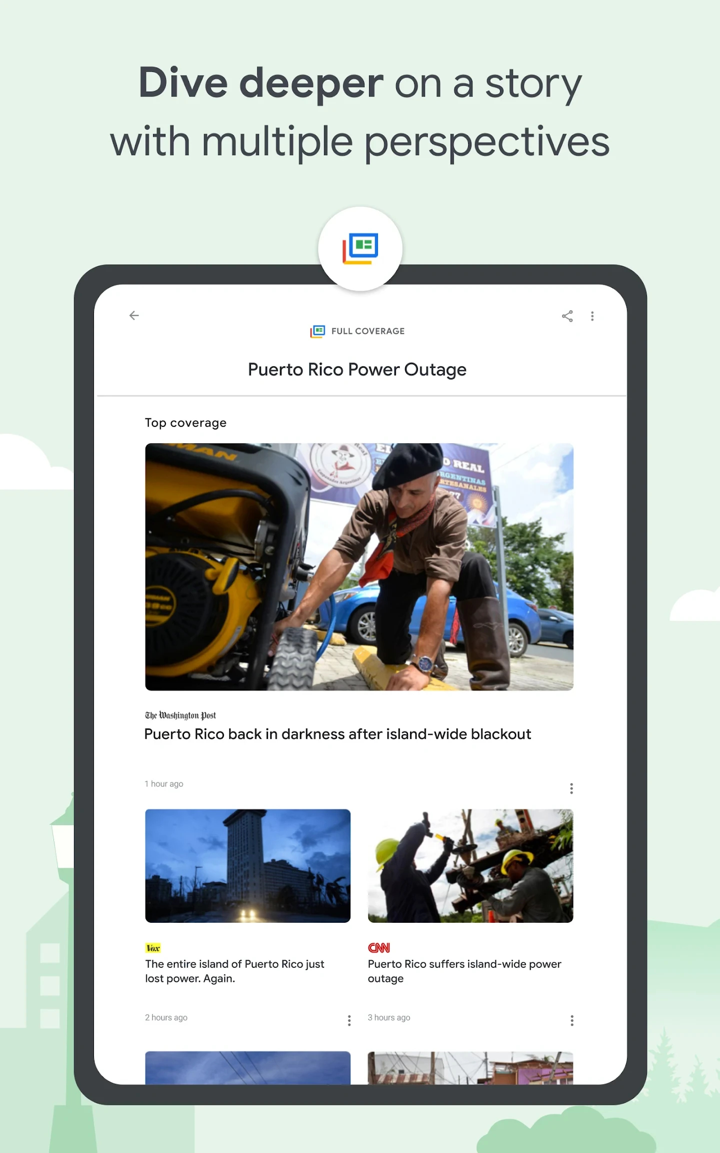 Google News - Daily Headlines app store screenshot 17 — News And Magazines (Android)