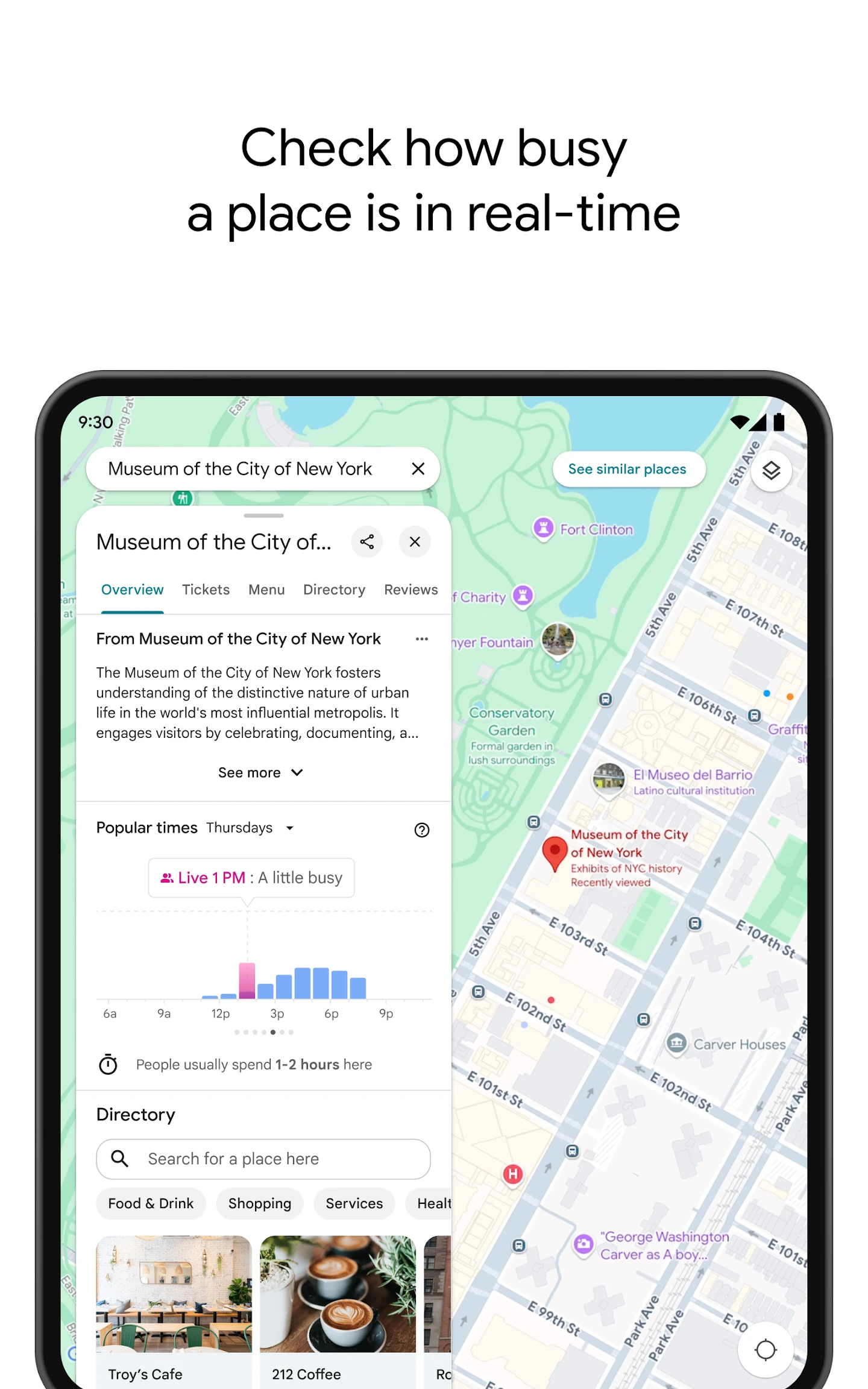 Google Maps app store screenshot 14 — Travel And Local (Android)