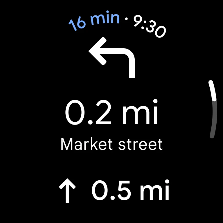 Google Maps app store screenshot 21 — Travel And Local (Android)