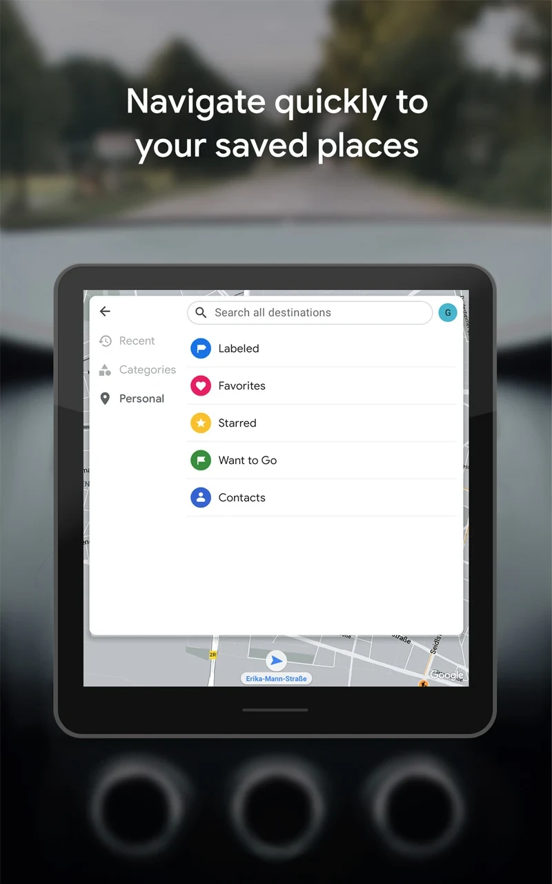Google Maps app store screenshot 24 — Travel And Local (Android)