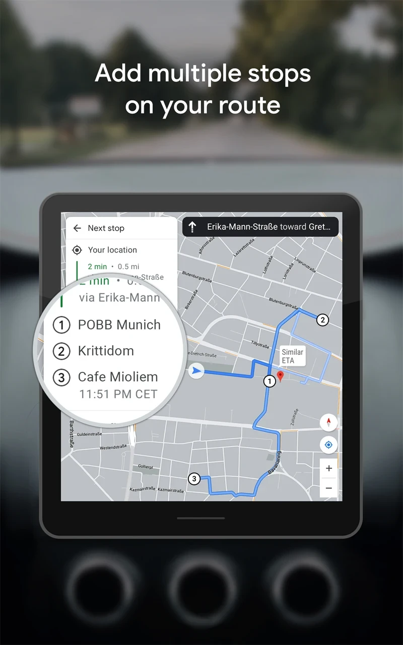 Google Maps app store screenshot 28 — Travel And Local (Android)