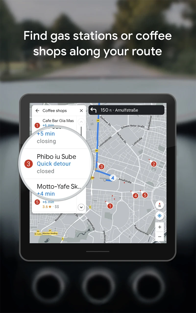 Google Maps app store screenshot 29 — Travel And Local (Android)