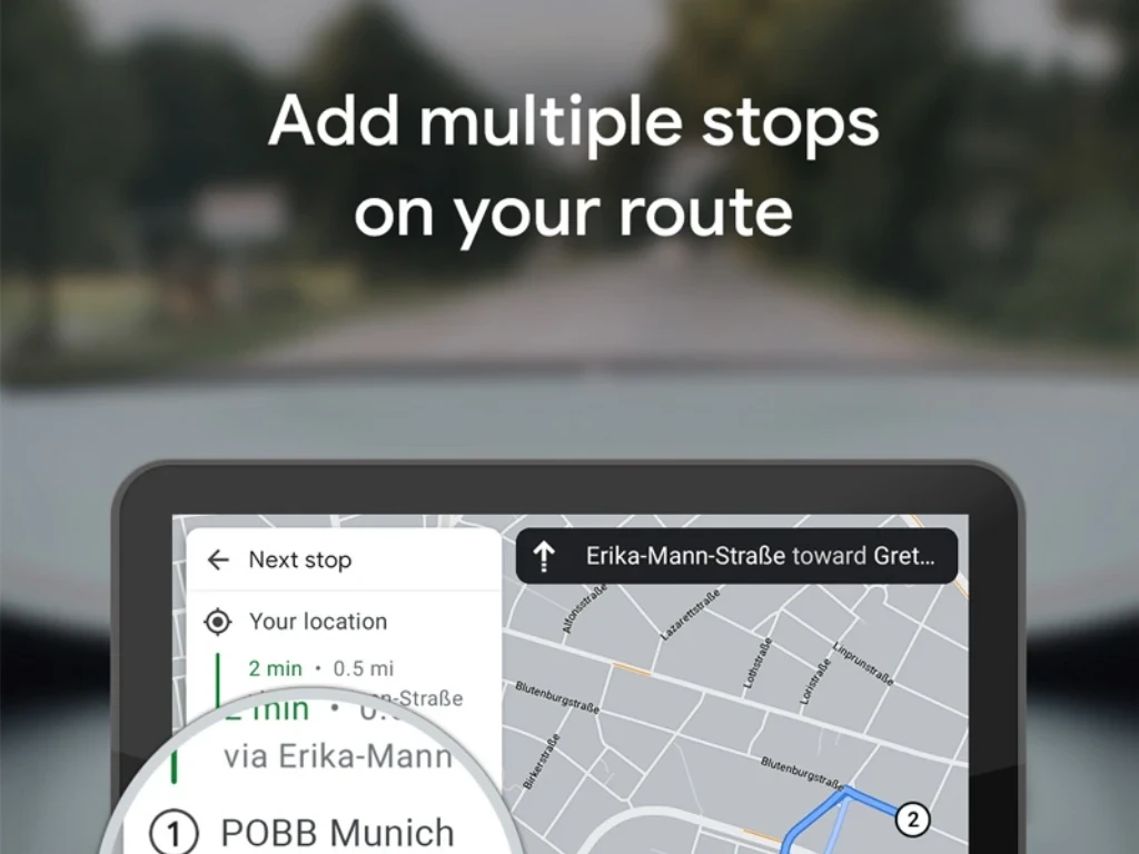 Google Maps app store screenshot 30 — Travel And Local (Android)