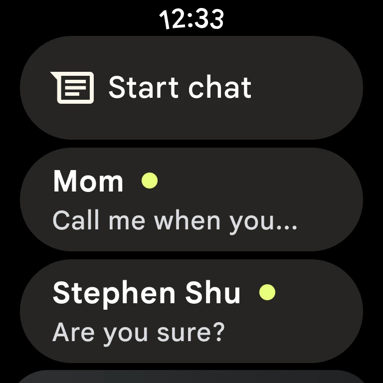 Google Messages app store screenshot 8 — Communication (Android)