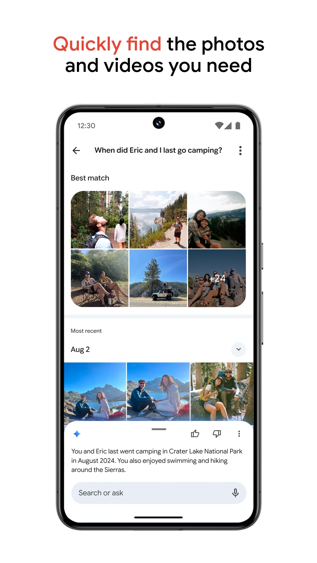 Google Photos app store screenshot 6 — Photography (Android)