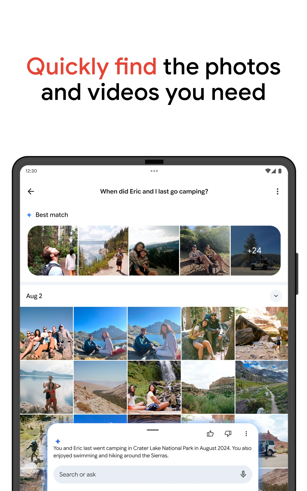Google Photos app store screenshot 9 — Photography (Android)