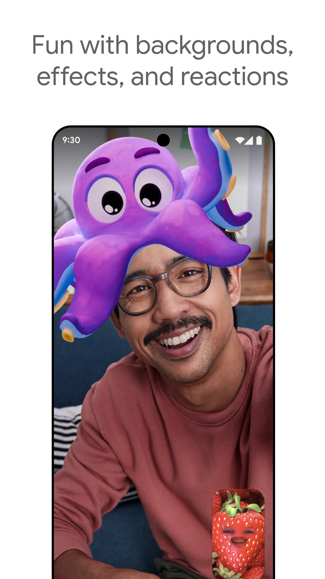 Google Meet app store screenshot 3 — Communication (Android)