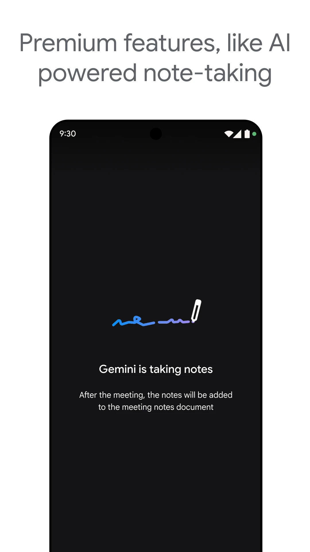 Google Meet app store screenshot 6 — Communication (Android)