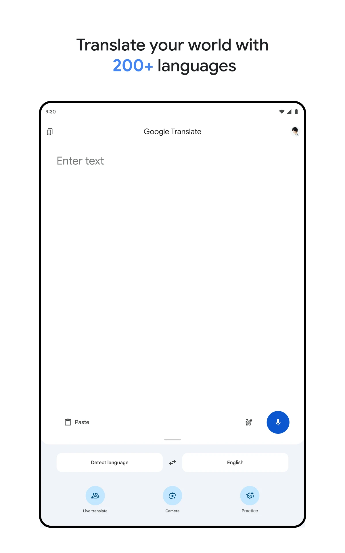Google Translate app store screenshot 10 — Tools (Android)