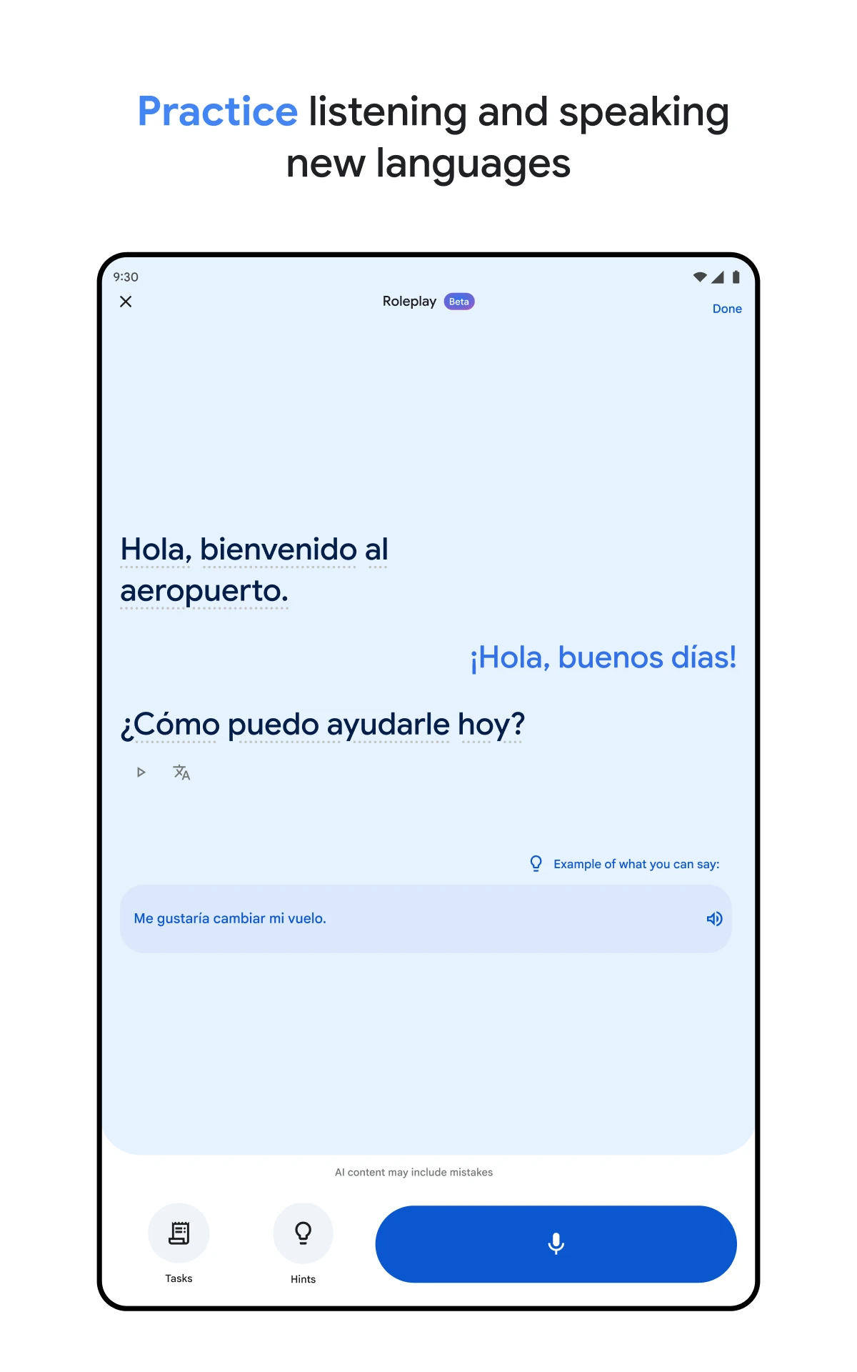 Google Translate app store screenshot 12 — Tools (Android)