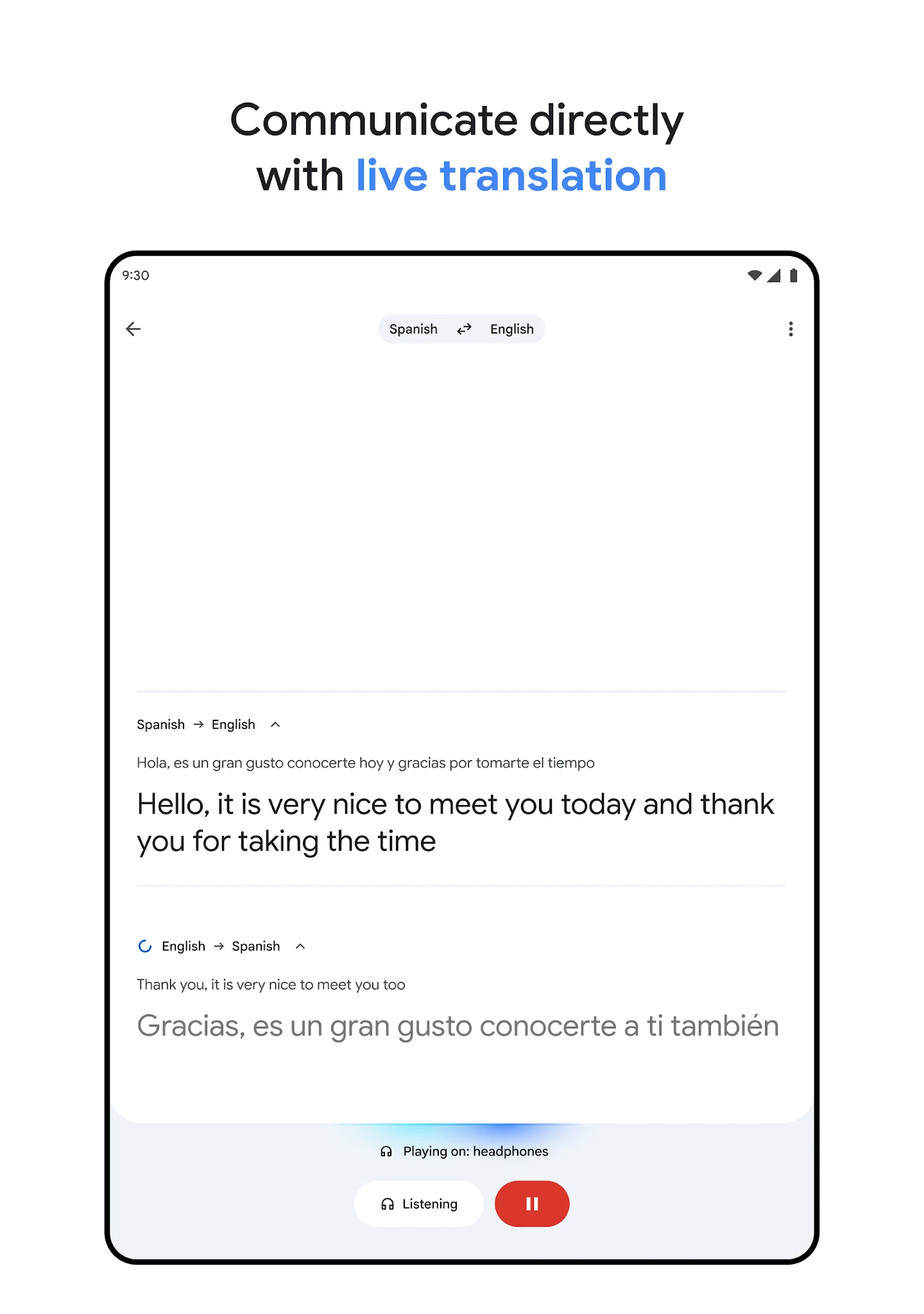 Google Translate app store screenshot 15 — Tools (Android)