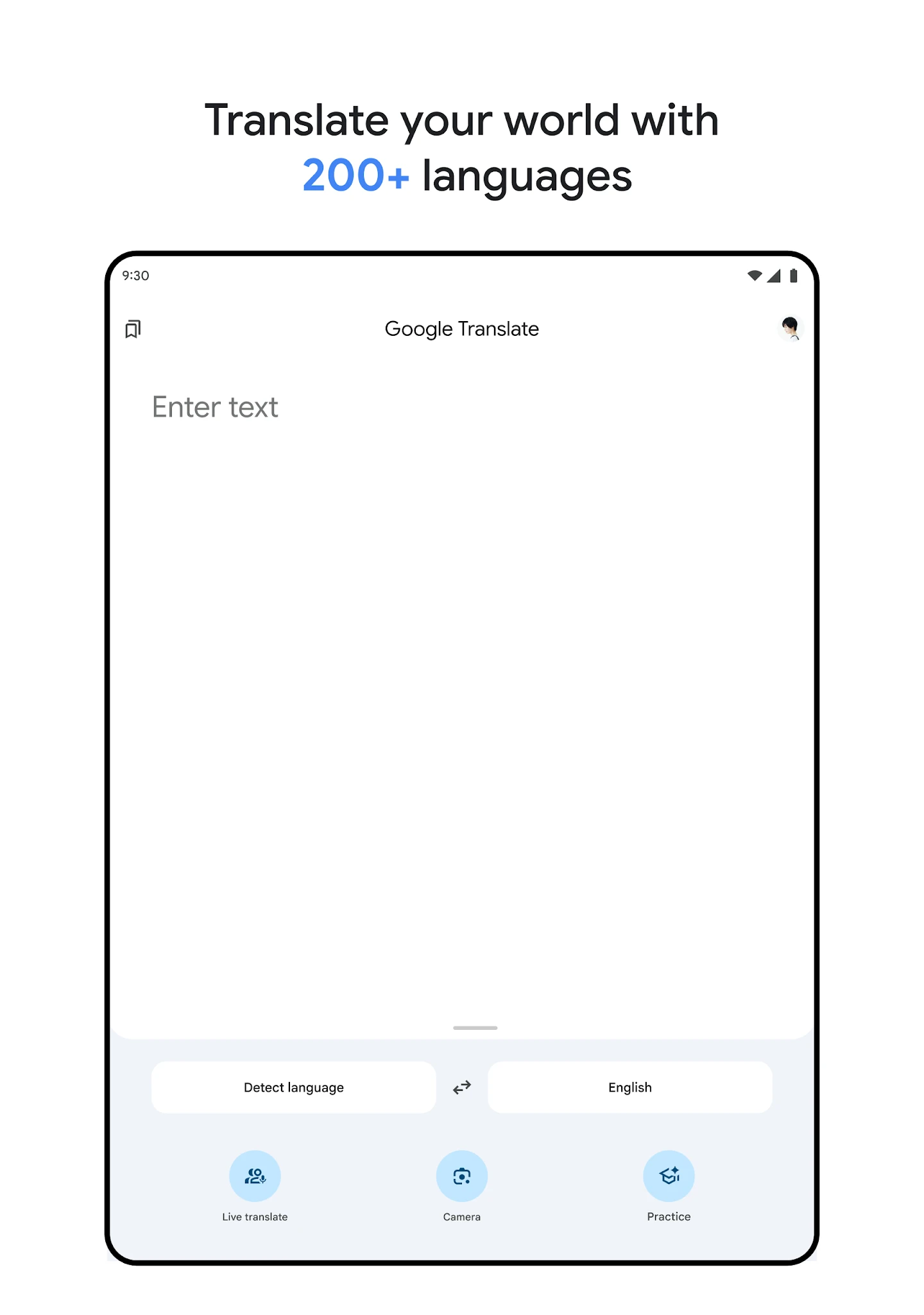 Google Translate app store screenshot 16 — Tools (Android)