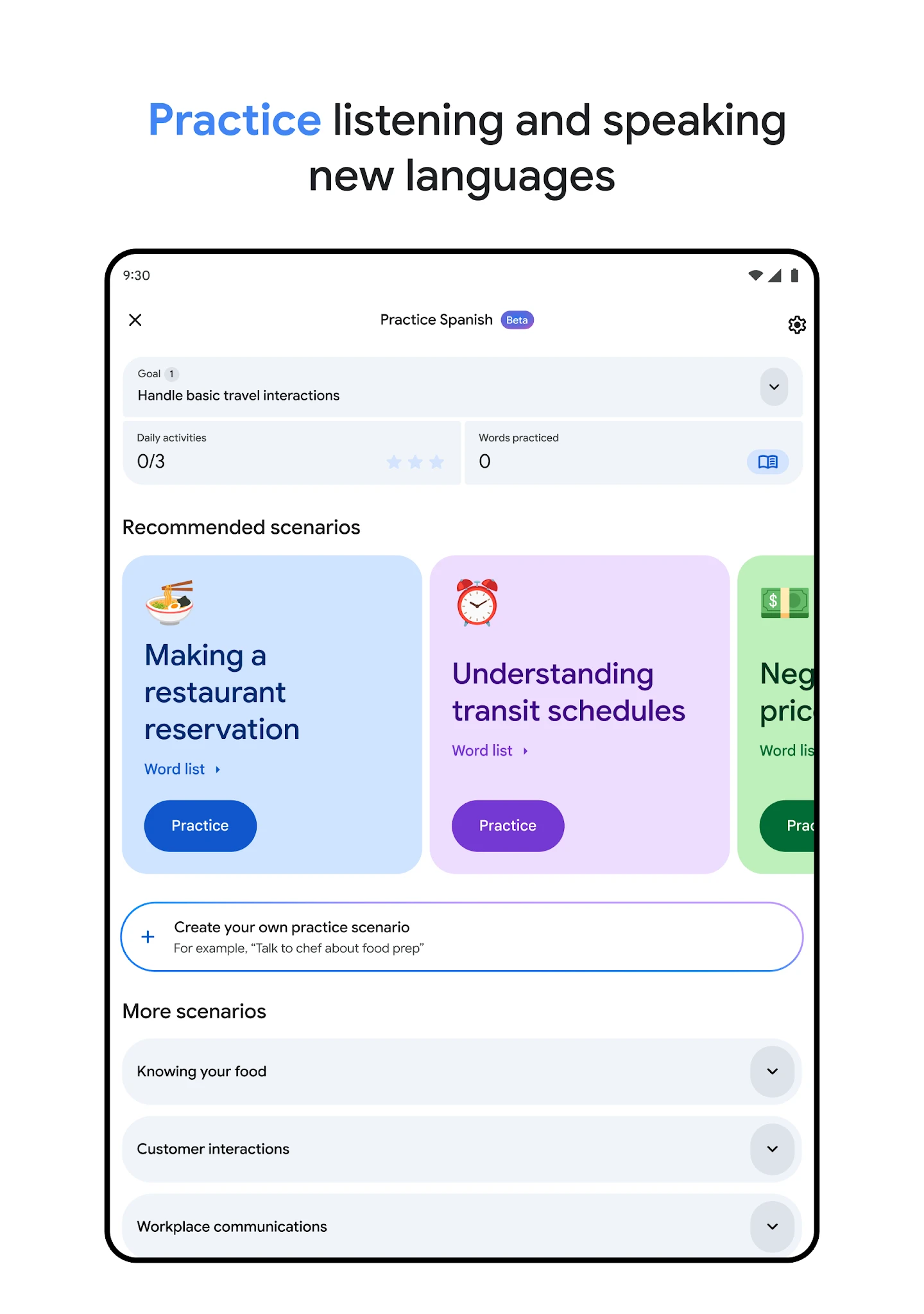 Google Translate app store screenshot 17 — Tools (Android)