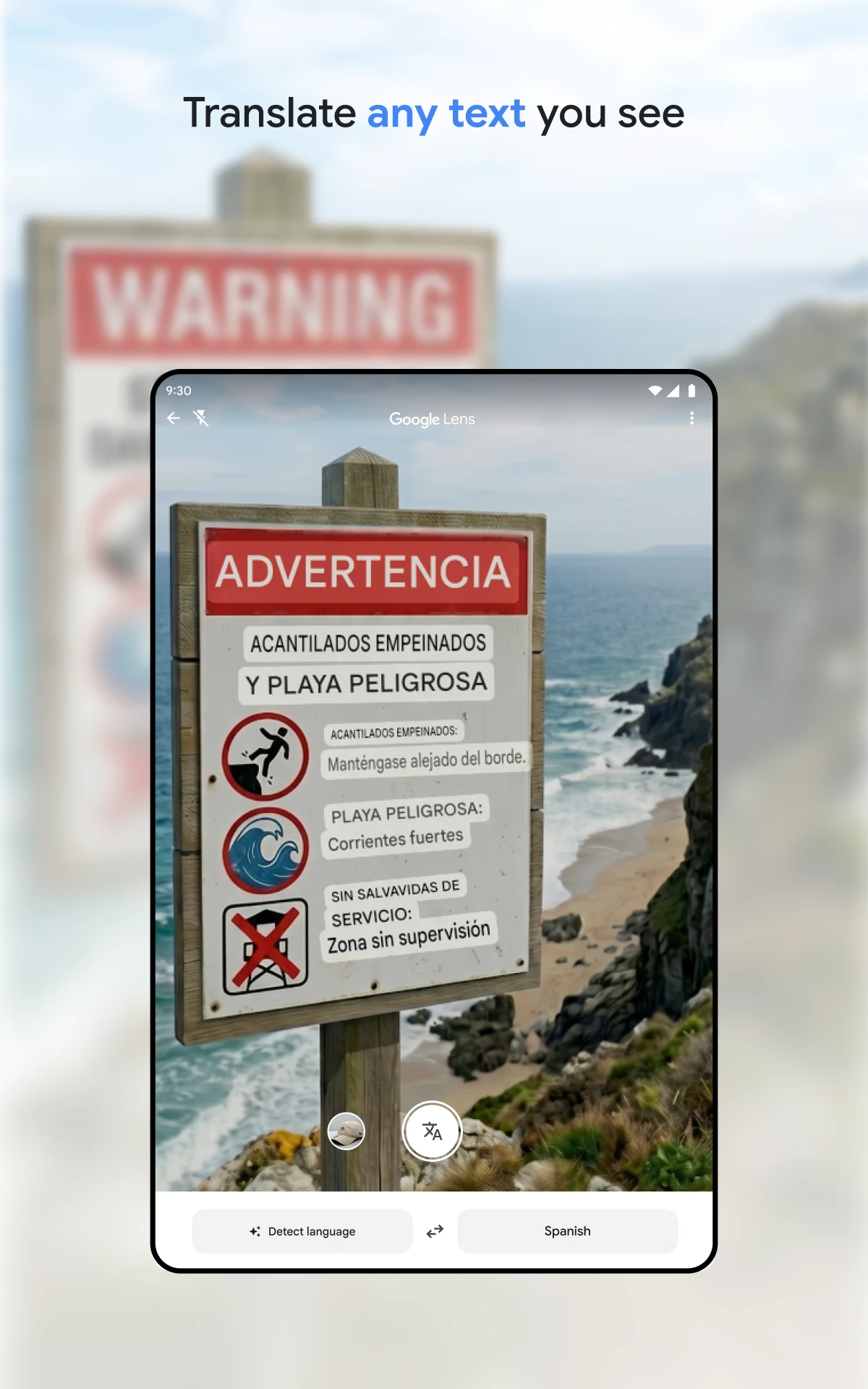 Google Translate app store screenshot 8 — Tools (Android)