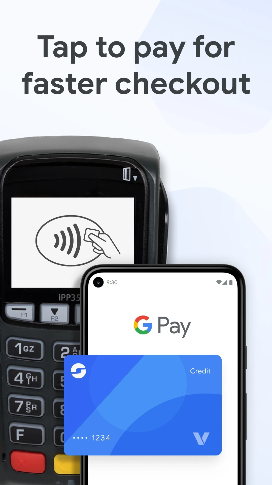 Google Wallet app store screenshot 2 — Finance (Android)