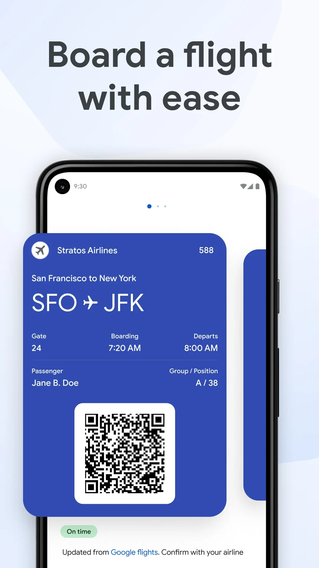 Google Wallet app store screenshot 4 — Finance (Android)