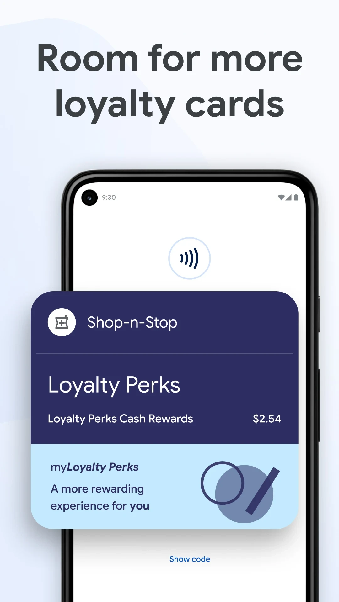 Google Wallet app store screenshot 5 — Finance (Android)