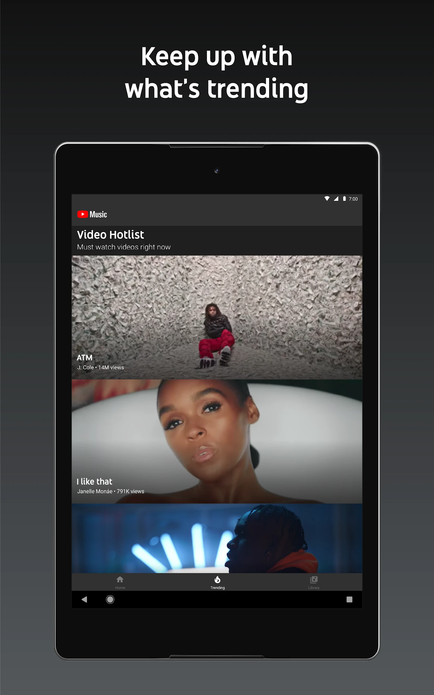YouTube Music app store screenshot 15 — Music And Audio (Android)