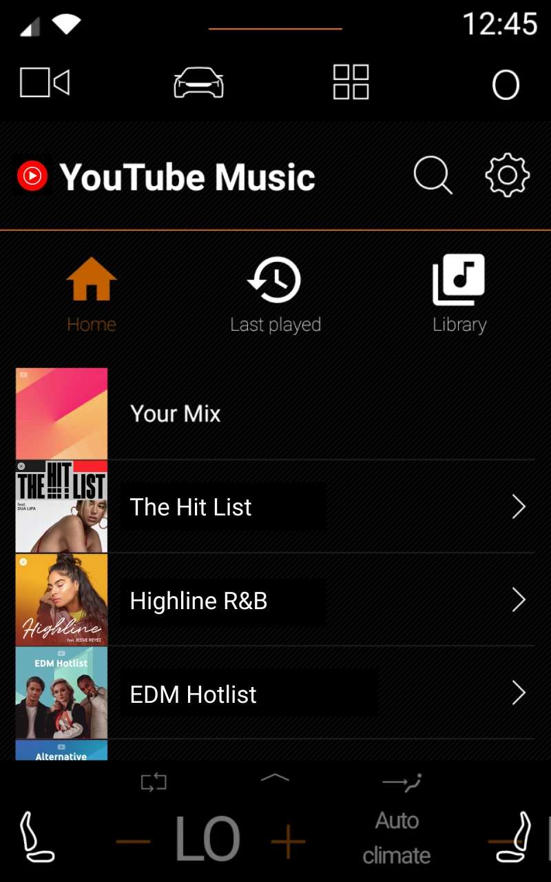 YouTube Music app store screenshot 23 — Music And Audio (Android)