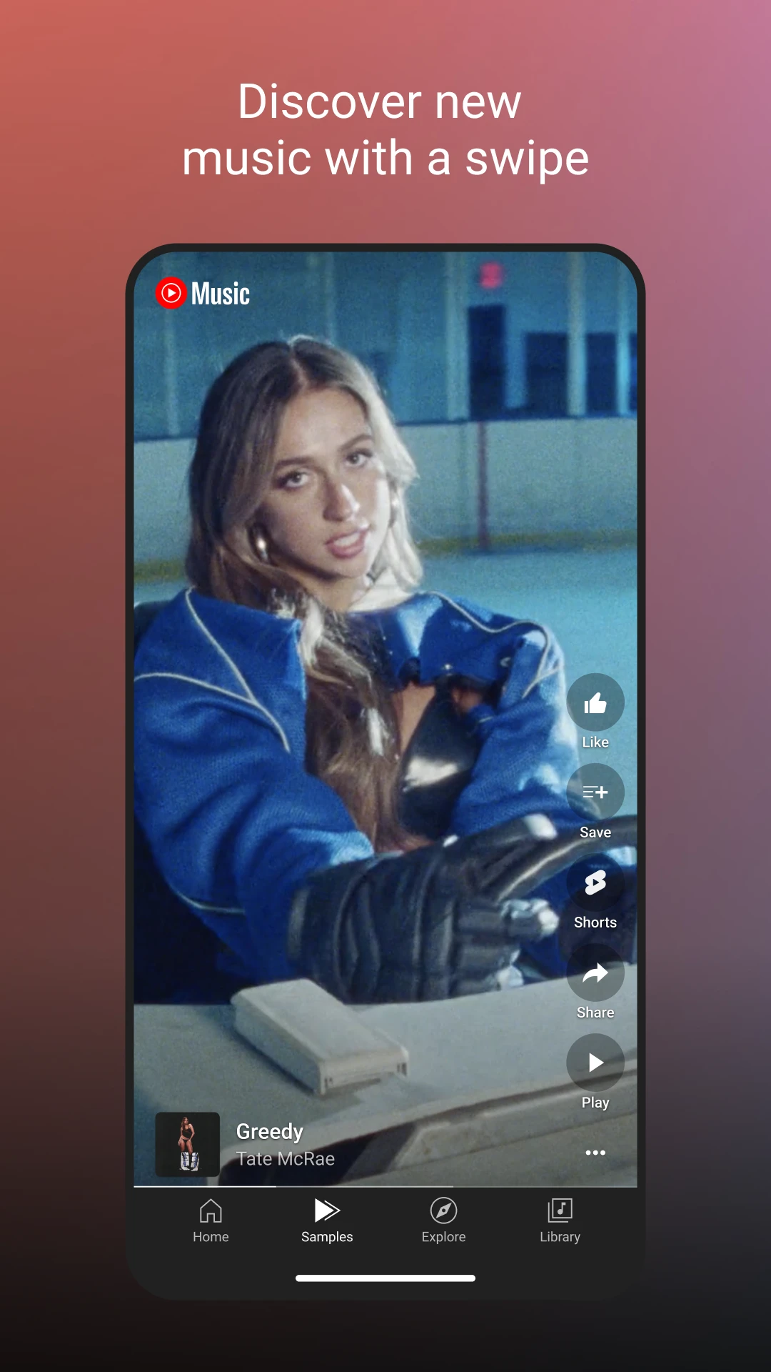 YouTube Music app store screenshot 3 — Music And Audio (Android)
