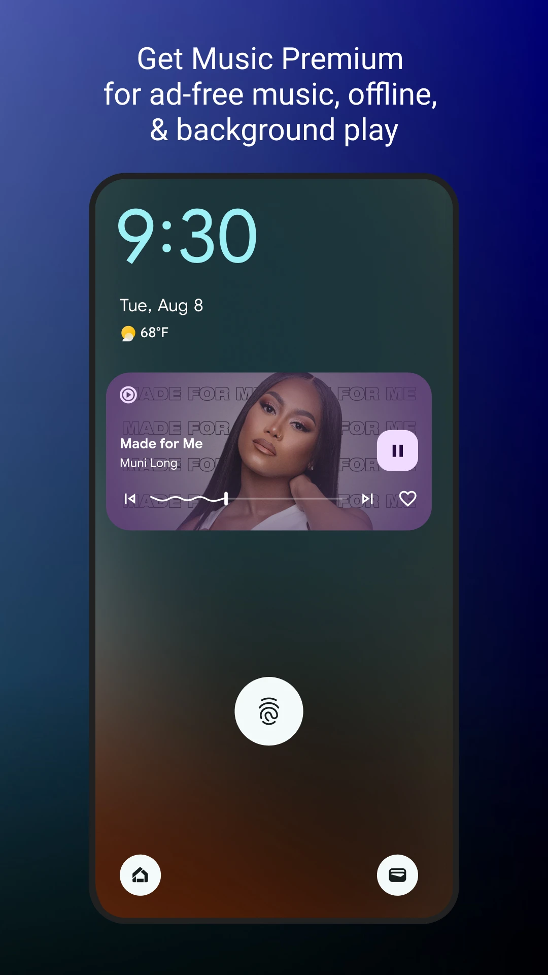 YouTube Music app store screenshot 6 — Music And Audio (Android)