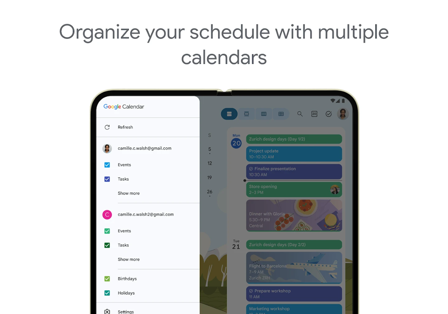 Google Calendar app store screenshot 15 — Productivity (Android)