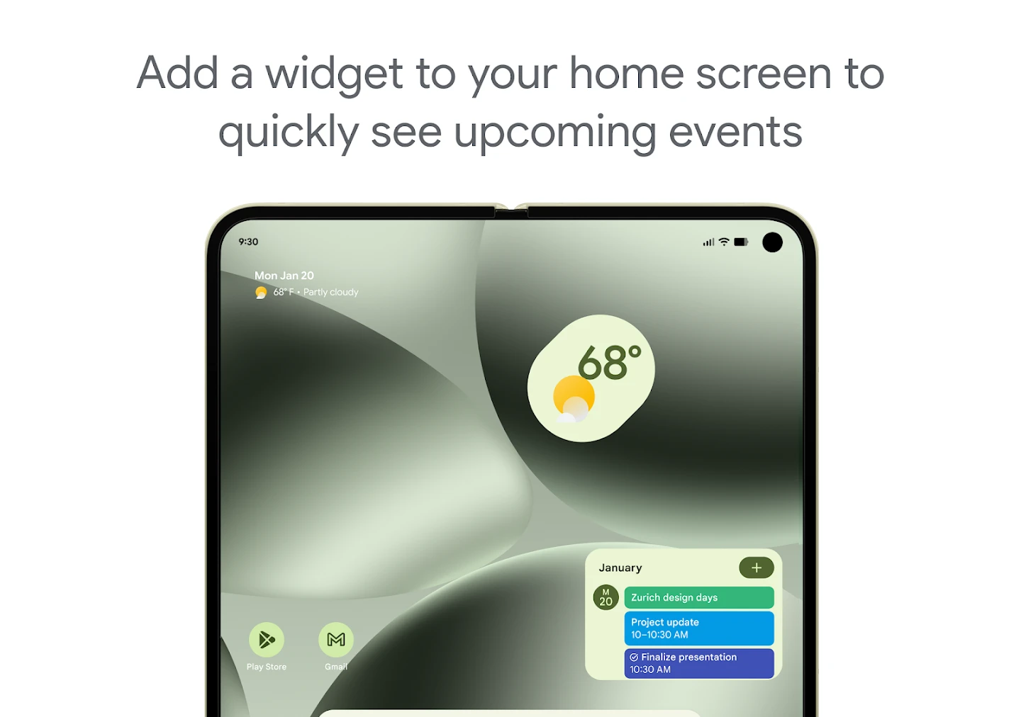 Google Calendar app store screenshot 16 — Productivity (Android)