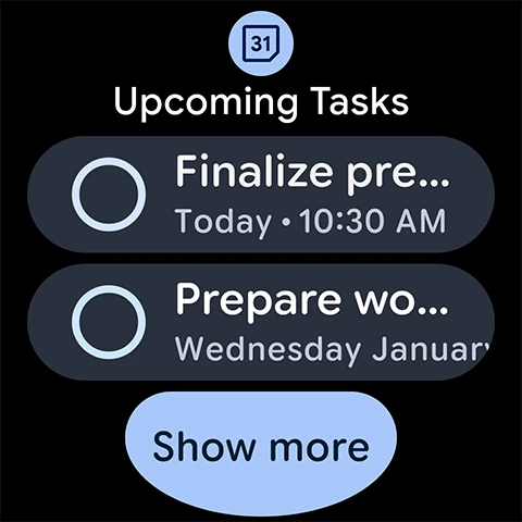 Google Calendar app store screenshot 18 — Productivity (Android)