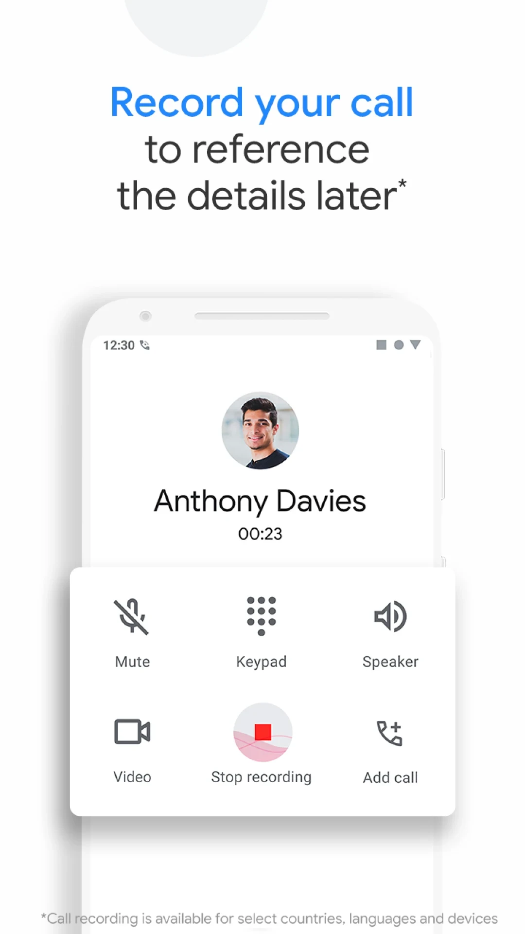 Phone by Google app store screenshot 5 — Tools (Android)