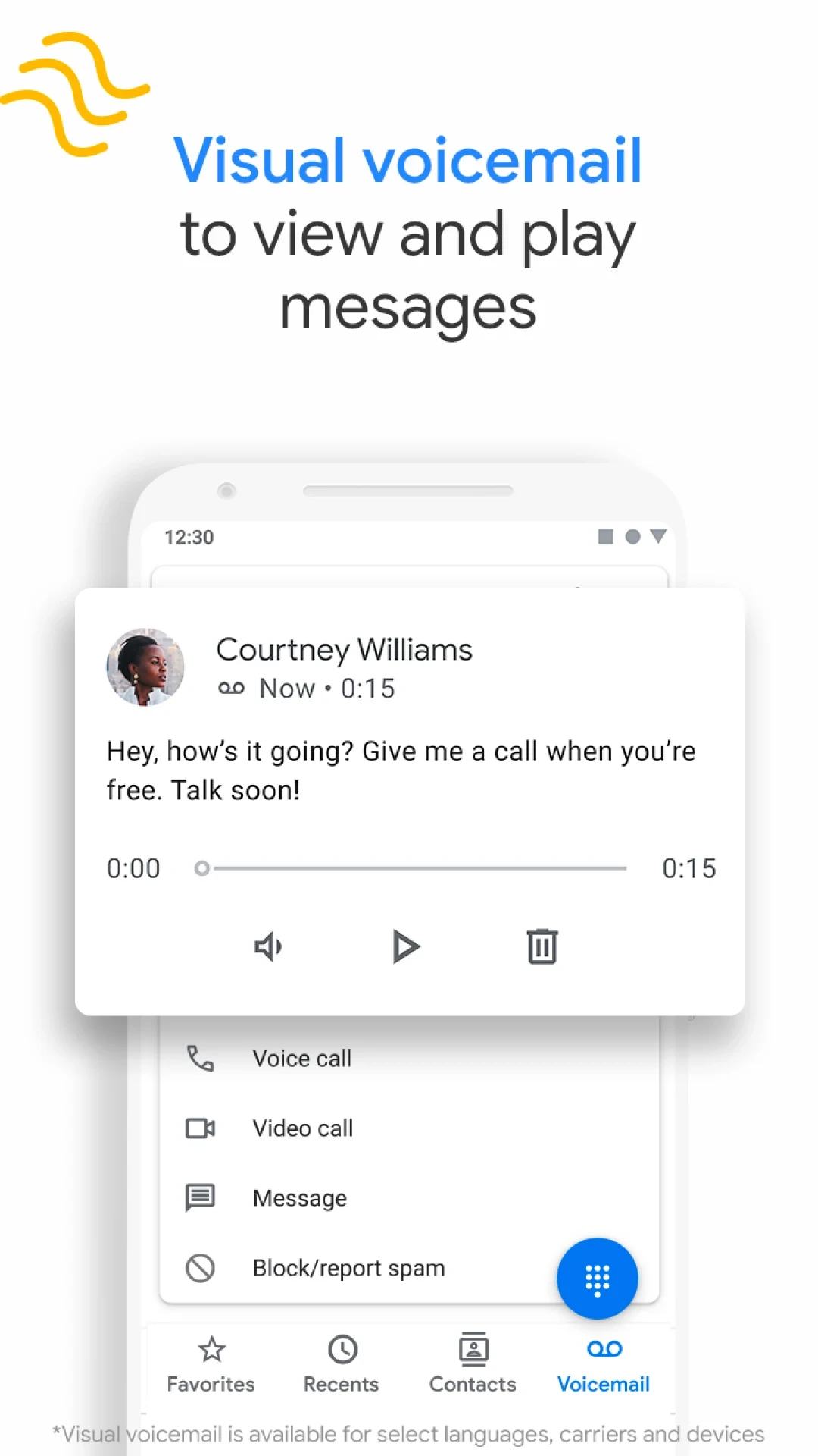 Phone by Google app store screenshot 7 — Tools (Android)