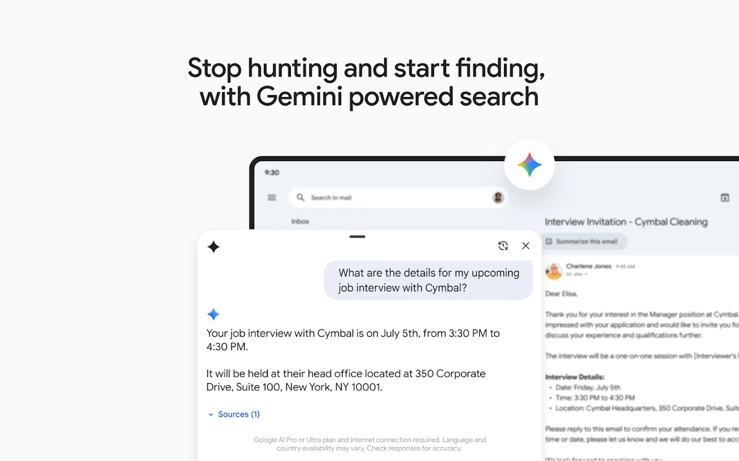 Gmail app store screenshot 12 — Communication (Android)