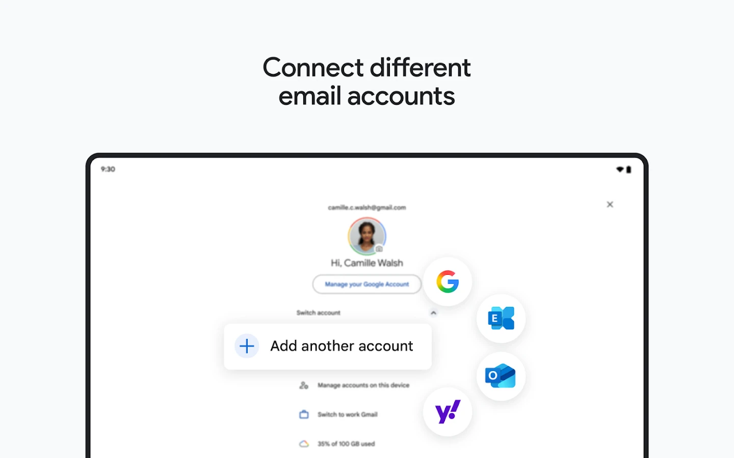 Gmail app store screenshot 14 — Communication (Android)