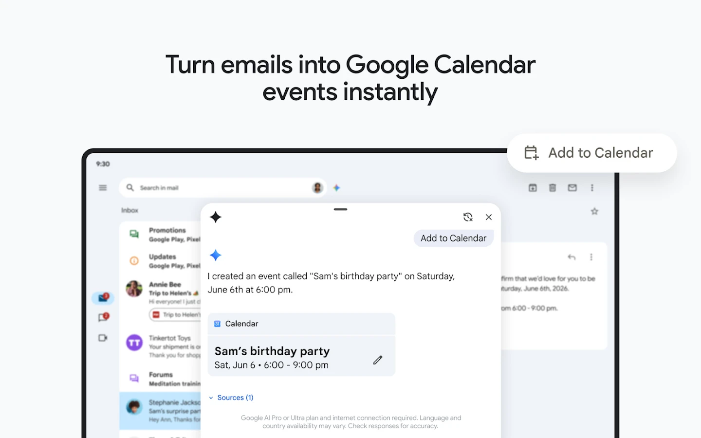 Gmail app store screenshot 16 — Communication (Android)