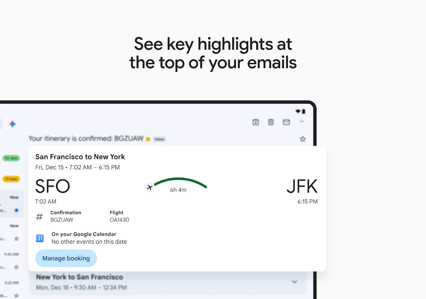 Gmail app store screenshot 18 — Communication (Android)