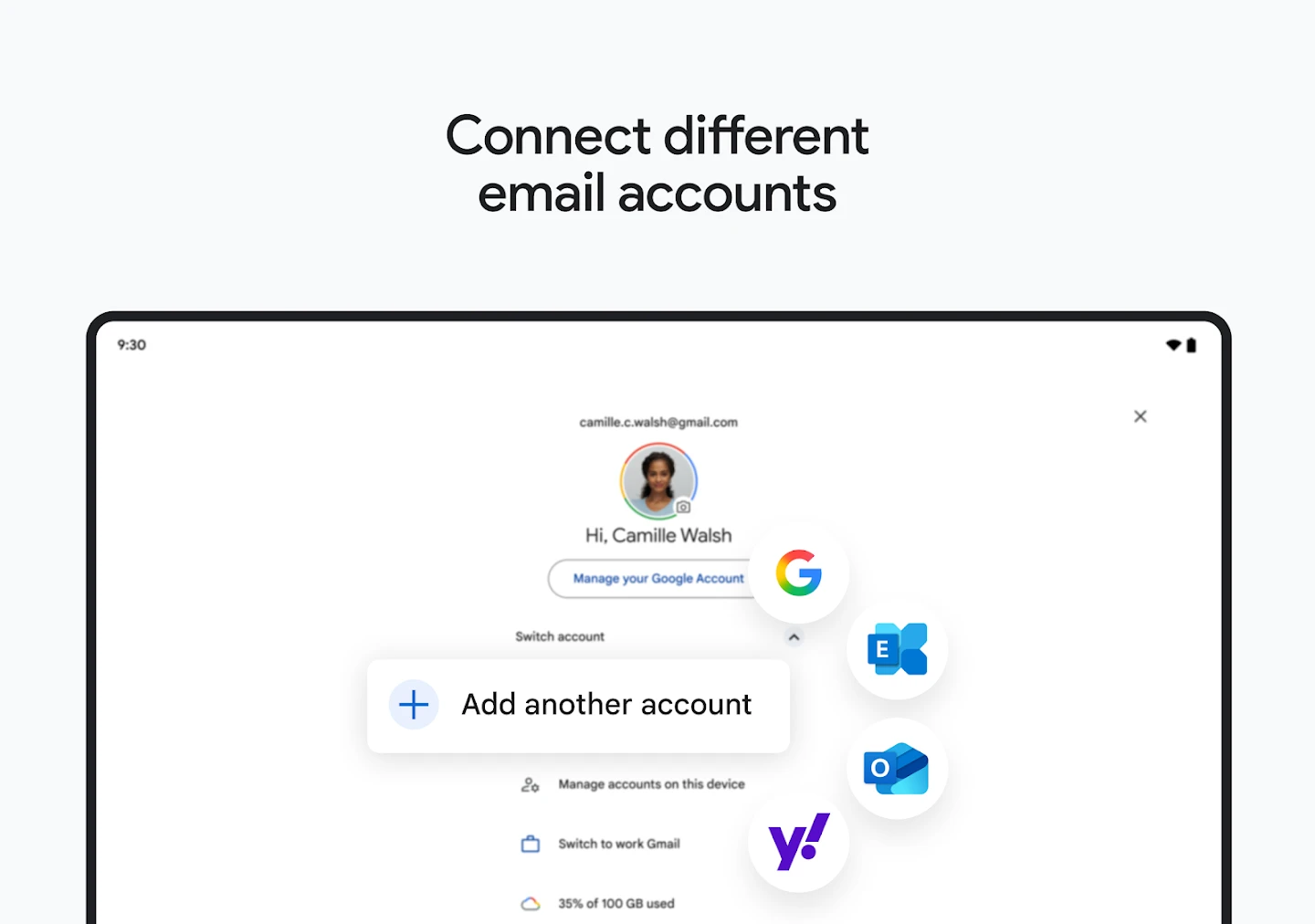 Gmail app store screenshot 22 — Communication (Android)