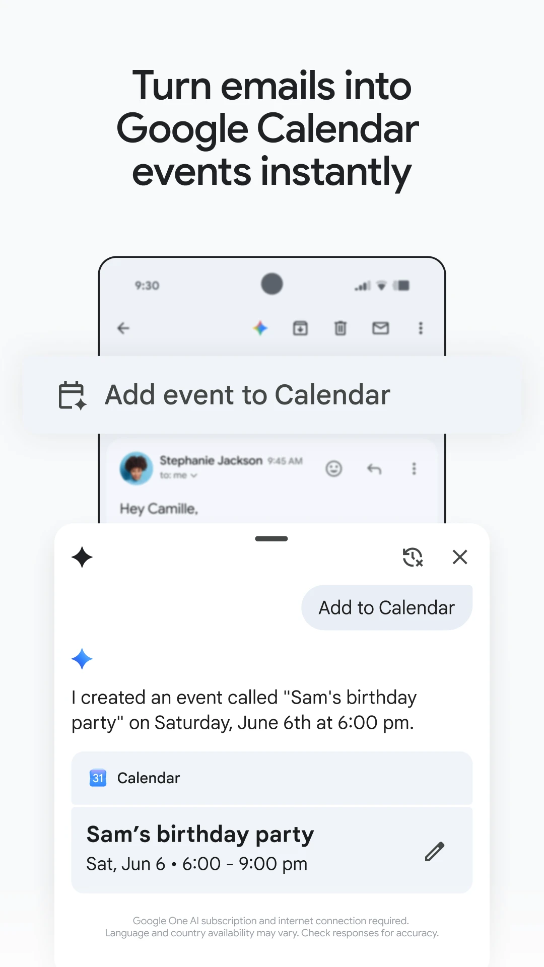 Gmail app store screenshot 8 — Communication (Android)