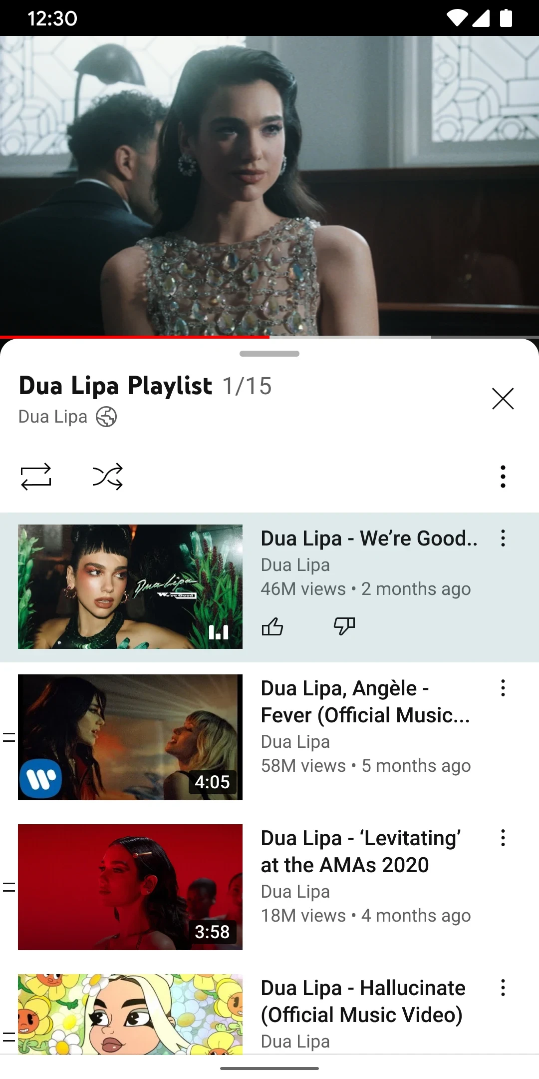 YouTube app store screenshot 5 — Video Players (Android)