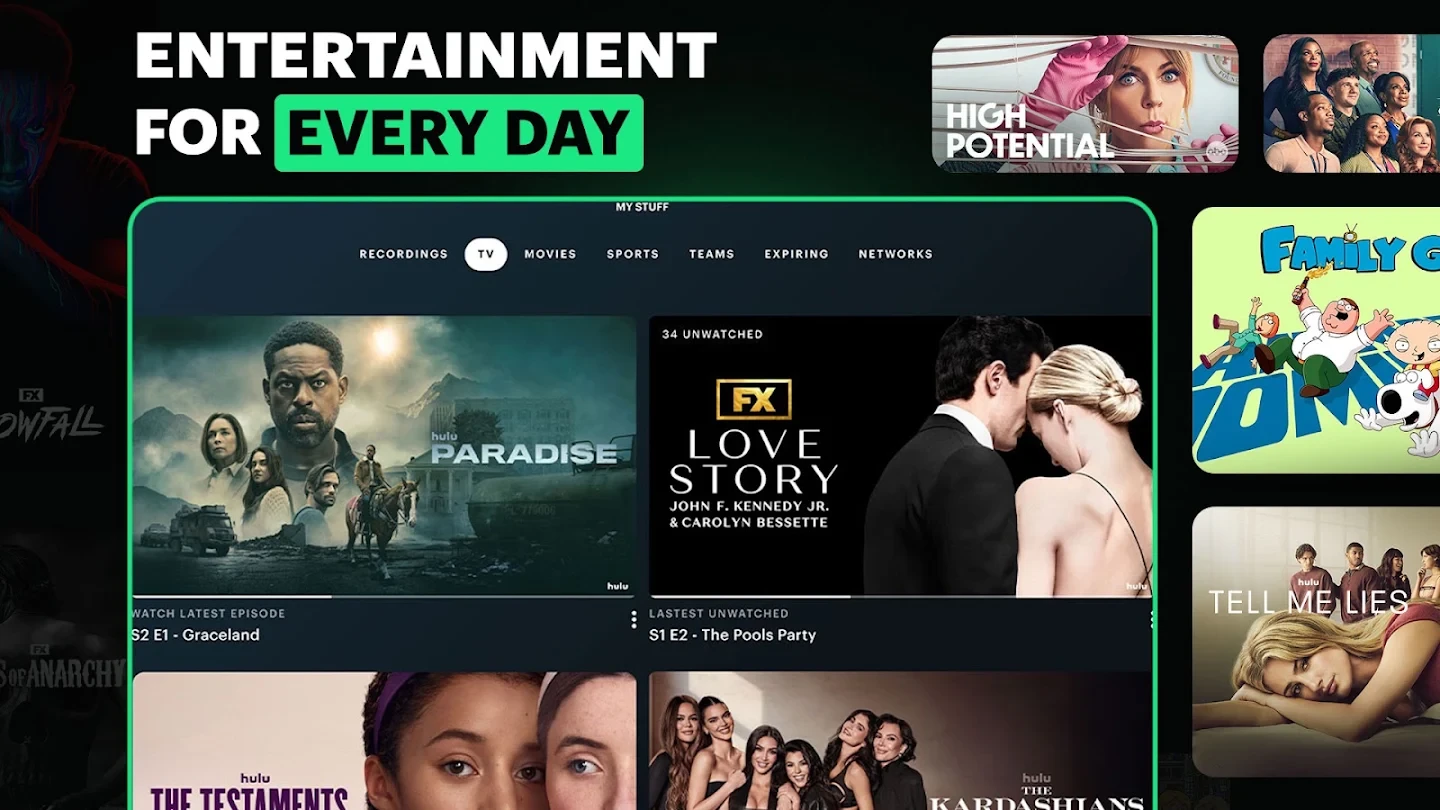Hulu: Stream TV shows & movies app store screenshot 11 — Entertainment (Android)