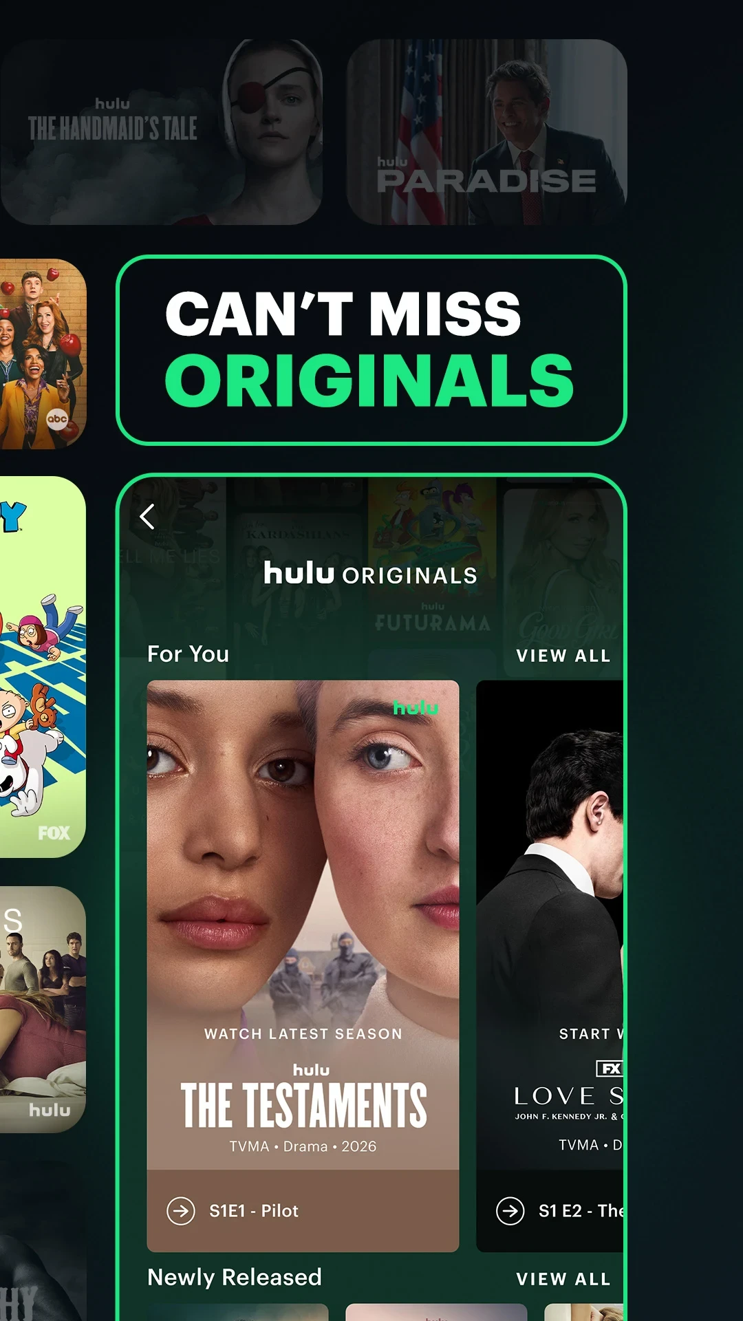 Hulu: Stream TV shows & movies app store screenshot 2 — Entertainment (Android)