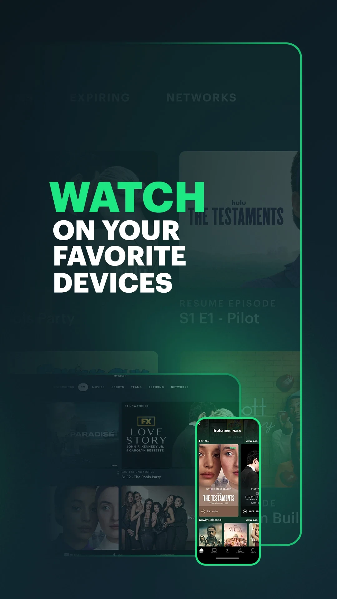 Hulu: Stream TV shows & movies app store screenshot 5 — Entertainment (Android)