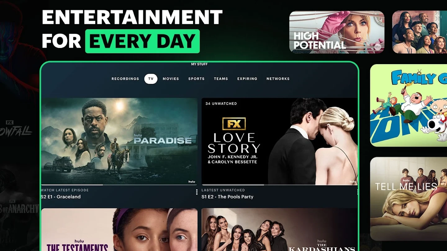 Hulu: Stream TV shows & movies app store screenshot 11 — Entertainment (Android)